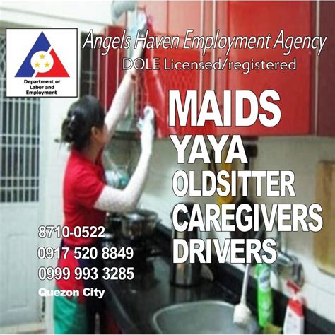 DOLE Licensed Maid Agency .